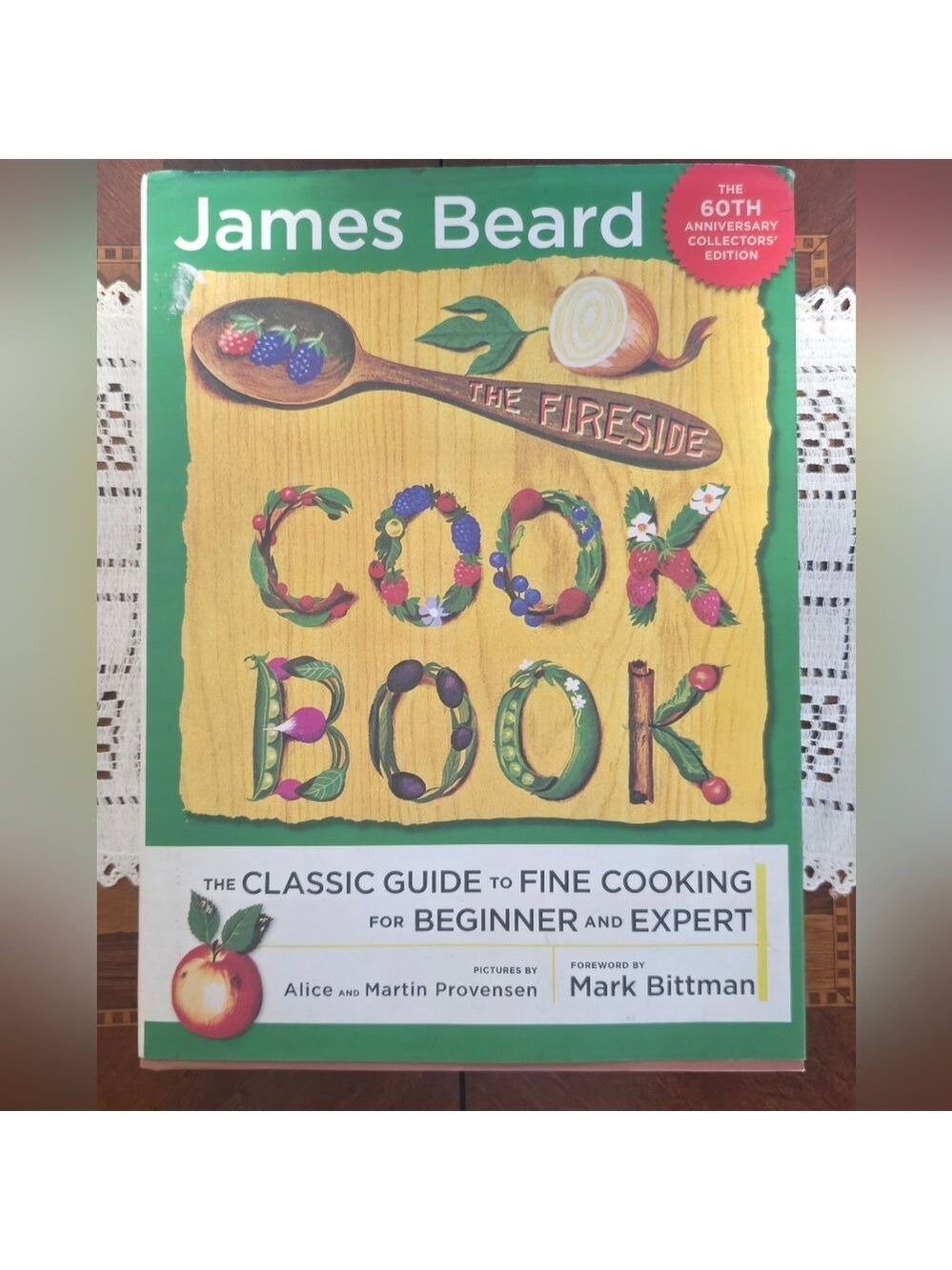 60th Anniversary Addition Signed James Beard Fireside Cookbook